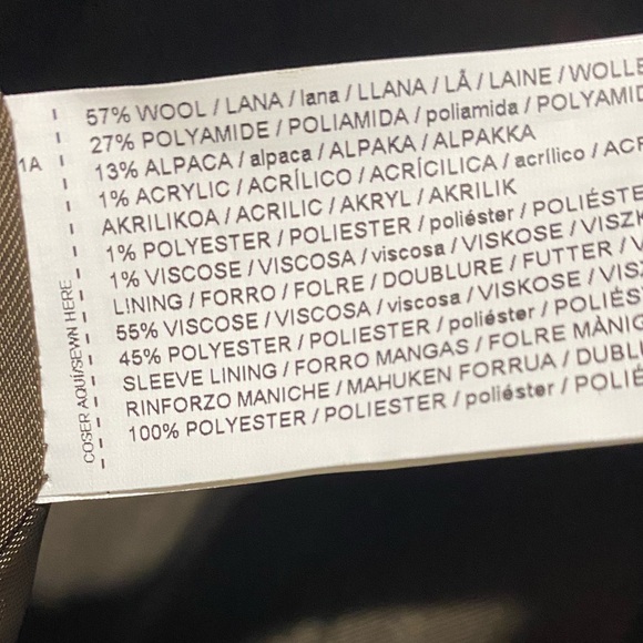 New with Tag Stylish Mango Alpaca Wool blend coat - Picture 8 of 13